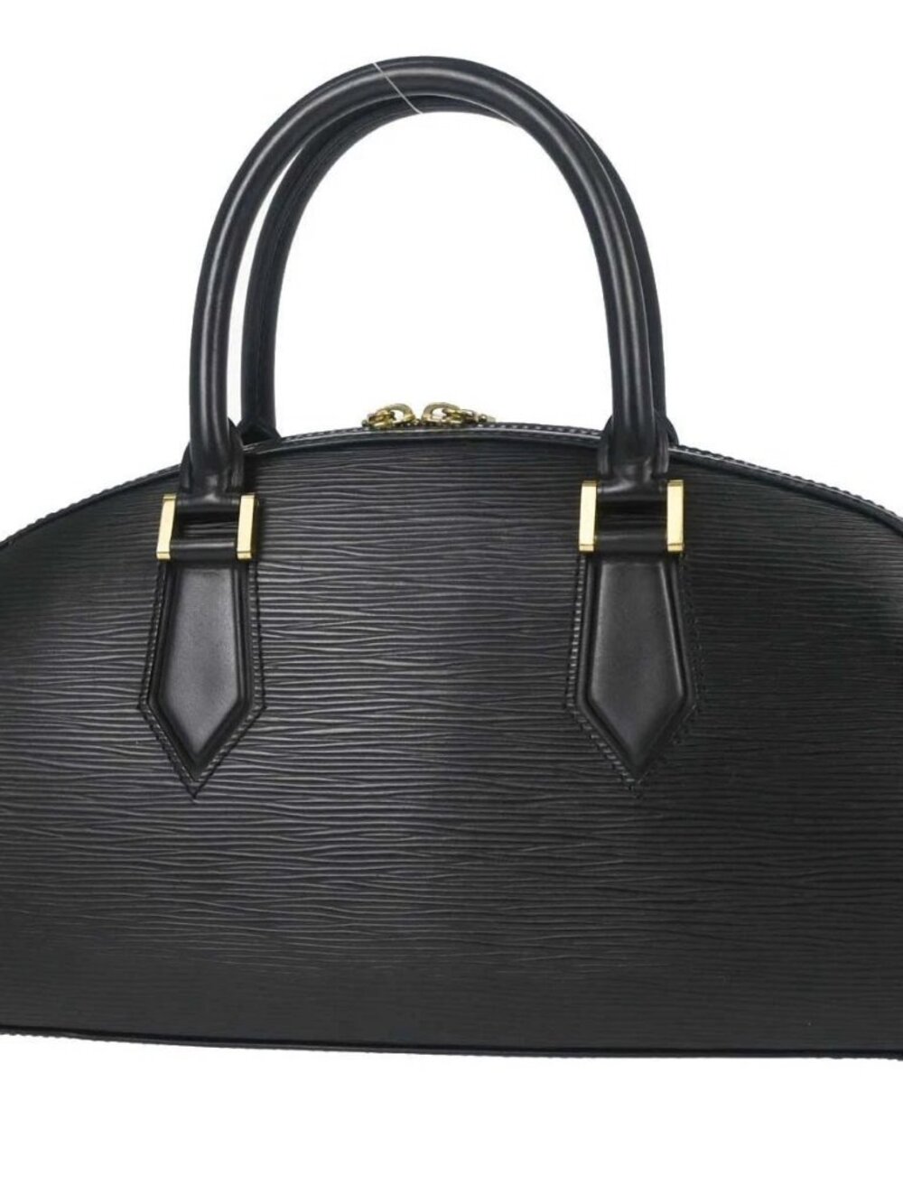 Louis Vuitton Black Epi Jasmin Handbag M52082 TH1928 197313